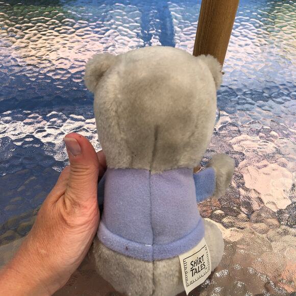 Hallmark Shirt Tales Vintage 1982 Digger the Mole Plush Stuffed Animal - Picture 5 of 9